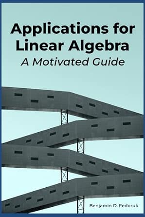 Cover of Applications for Linear Algebra